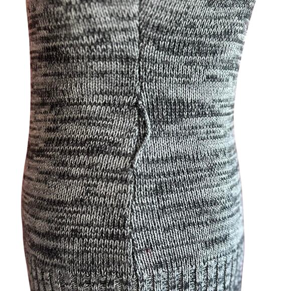 Womens Sweater Size XL Grey Short Sleeve Professional Office Chic Twee Cozy - Picture 4 of 8